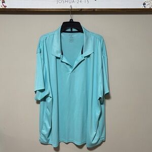 Men’s Light Blue Polo 4XL